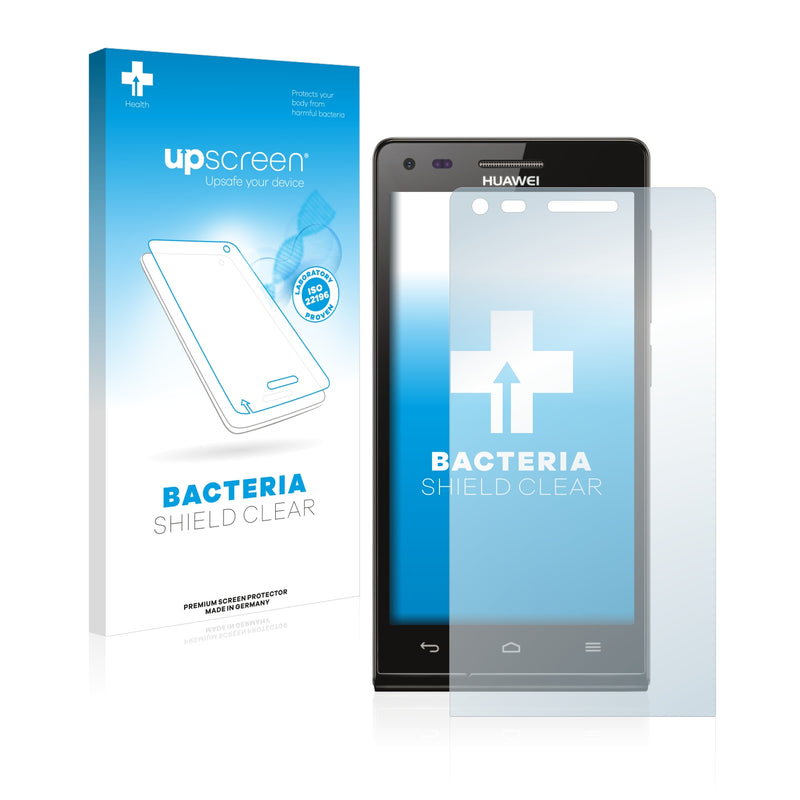 upscreen Bacteria Shield Clear Premium Antibacterial Screen Protector for Huawei Ascend P7 Mini