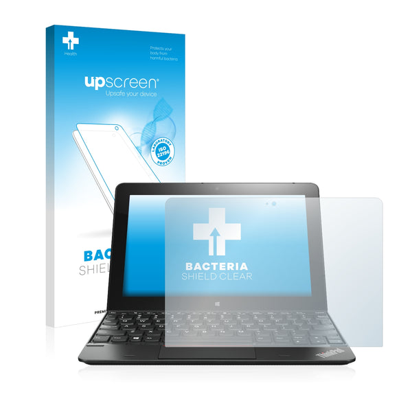 upscreen Bacteria Shield Clear Premium Antibacterial Screen Protector for Lenovo ThinkPad 10