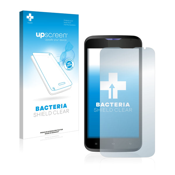 upscreen Bacteria Shield Clear Premium Antibacterial Screen Protector for Switel Sky S50D