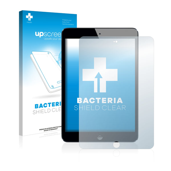 upscreen Bacteria Shield Clear Premium Antibacterial Screen Protector for Apple iPad Mini 3