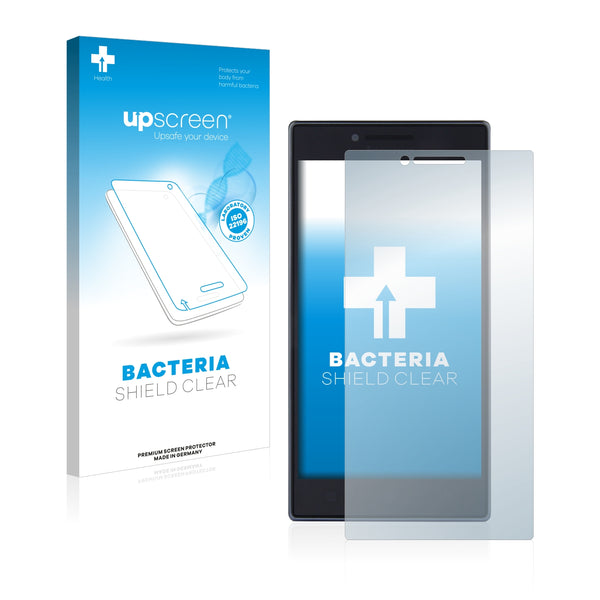 upscreen Bacteria Shield Clear Premium Antibacterial Screen Protector for Lenovo P70