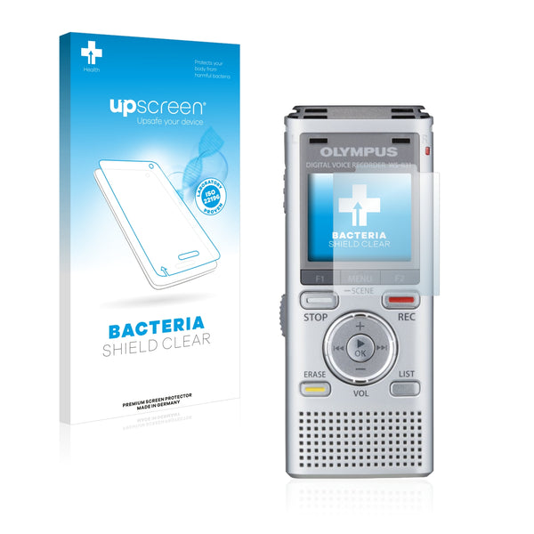 upscreen Bacteria Shield Clear Premium Antibacterial Screen Protector for Olympus WS-831