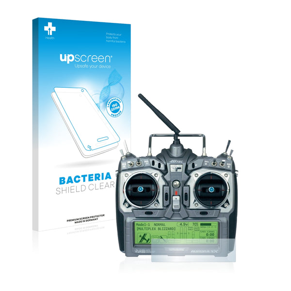 upscreen Bacteria Shield Clear Premium Antibacterial Screen Protector for Hitec Aurora 9