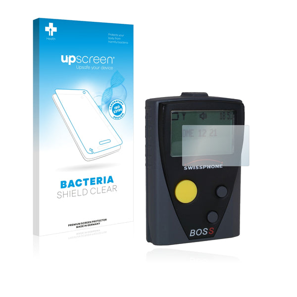 upscreen Bacteria Shield Clear Premium Antibacterial Screen Protector for Swissphone Boss 925 V