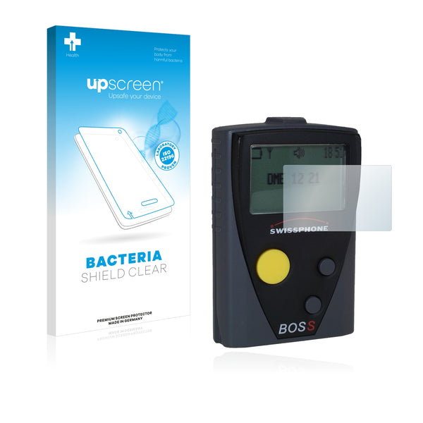 upscreen Bacteria Shield Clear Premium Antibacterial Screen Protector for Swissphone Boss 900