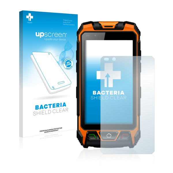upscreen Bacteria Shield Clear Premium Antibacterial Screen Protector for ZGPAX Tri-proof Smart Phone S9