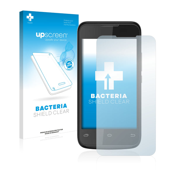 upscreen Bacteria Shield Clear Premium Antibacterial Screen Protector for Symphony Xplorer W31