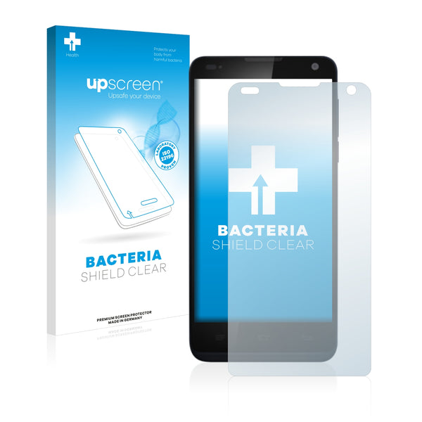 upscreen Bacteria Shield Clear Premium Antibacterial Screen Protector for Prestigio Grace X7