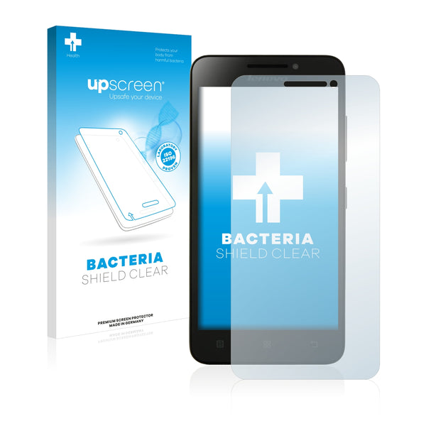 upscreen Bacteria Shield Clear Premium Antibacterial Screen Protector for Lenovo A3600