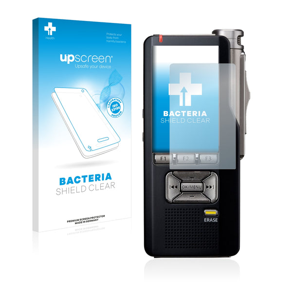 upscreen Bacteria Shield Clear Premium Antibacterial Screen Protector for Olympus DS-7000