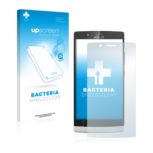 upscreen Bacteria Shield Clear Premium Antibacterial Screen Protector for Xolo LT2000