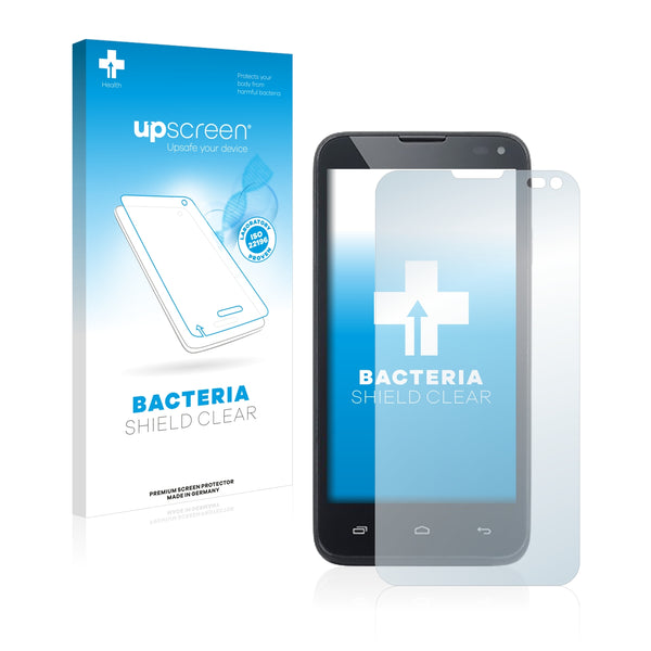 upscreen Bacteria Shield Clear Premium Antibacterial Screen Protector for Kazam Thunder 345