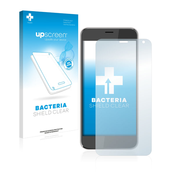 upscreen Bacteria Shield Clear Premium Antibacterial Screen Protector for Switel S5000D Dragon