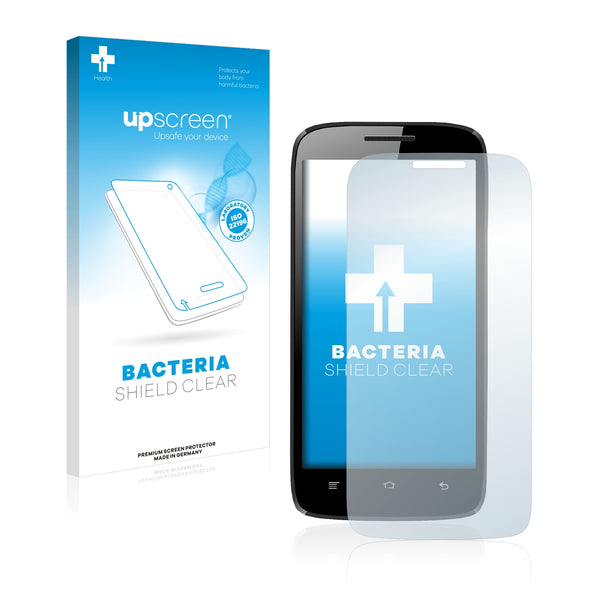 upscreen Bacteria Shield Clear Premium Antibacterial Screen Protector for Switel Victory S4700D