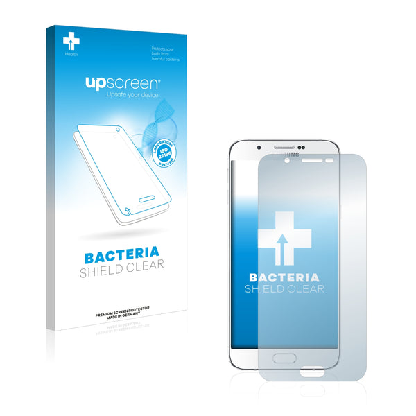 upscreen Bacteria Shield Clear Premium Antibacterial Screen Protector for Samsung Galaxy A8 2015