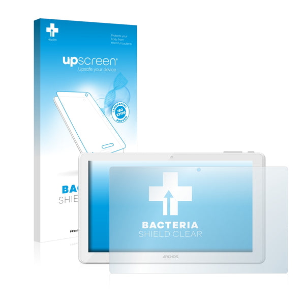 upscreen Bacteria Shield Clear Premium Antibacterial Screen Protector for Archos 101d Neon