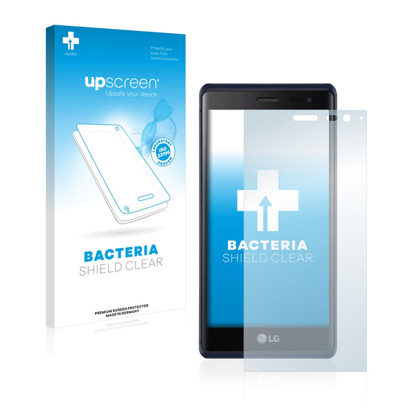 upscreen Bacteria Shield Clear Premium Antibacterial Screen Protector for LG Class
