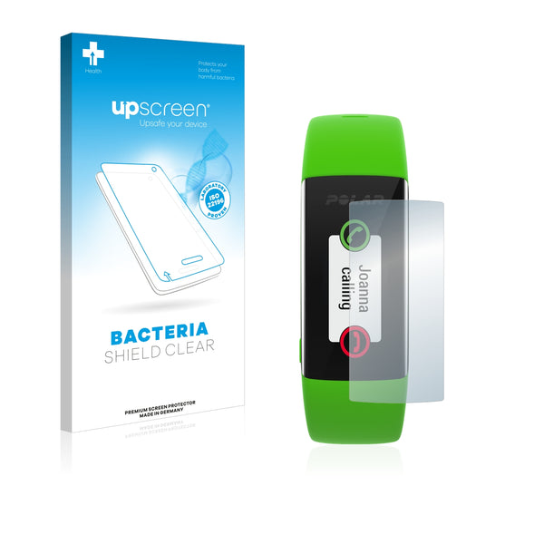 upscreen Bacteria Shield Clear Premium Antibacterial Screen Protector for Polar A360