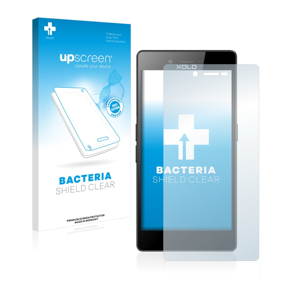 upscreen Bacteria Shield Clear Premium Antibacterial Screen Protector for Xolo Era HD