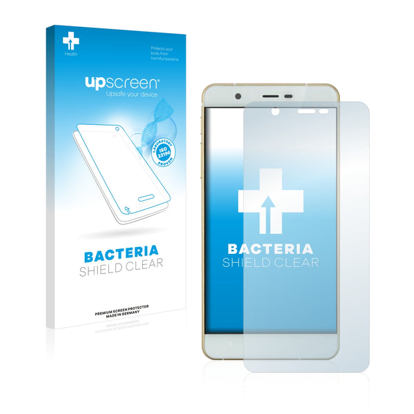 upscreen Bacteria Shield Clear Premium Antibacterial Screen Protector for Oukitel U9 Kindo Thranduil