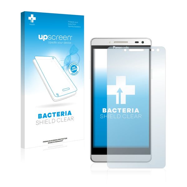 upscreen Bacteria Shield Clear Premium Antibacterial Screen Protector for Panasonic Eluga 12