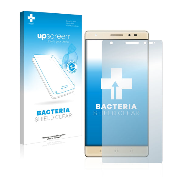 upscreen Bacteria Shield Clear Premium Antibacterial Screen Protector for Lenovo Phab 2 Plus