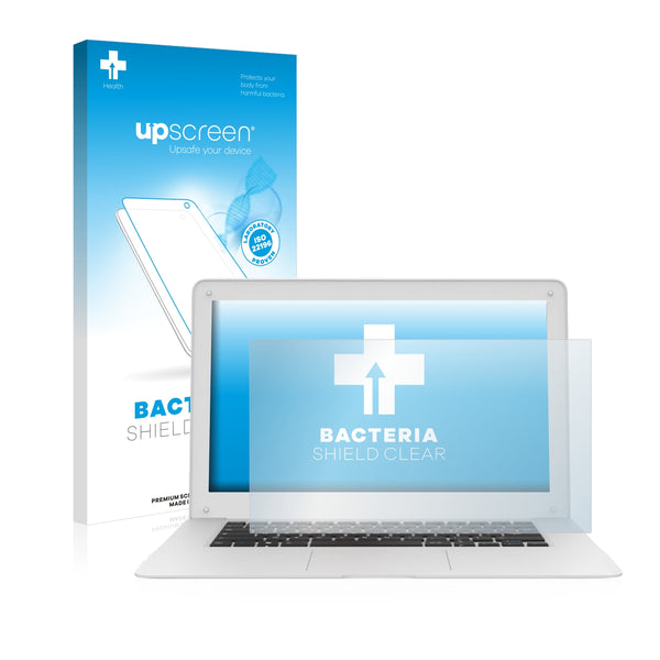 upscreen Bacteria Shield Clear Premium Antibacterial Screen Protector for Archos 140 Cesium