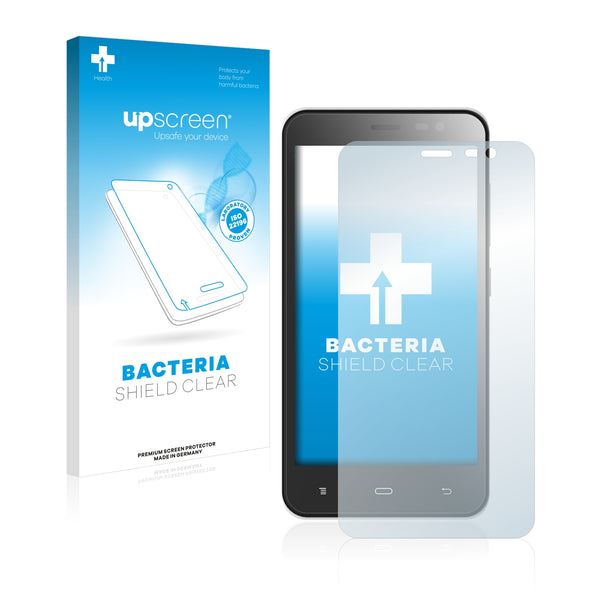 upscreen Bacteria Shield Clear Premium Antibacterial Screen Protector for Phicomm Clue C630
