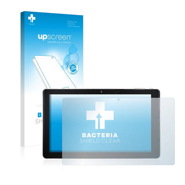 upscreen Bacteria Shield Clear Premium Antibacterial Screen Protector for JAY-tech TPC X10F1