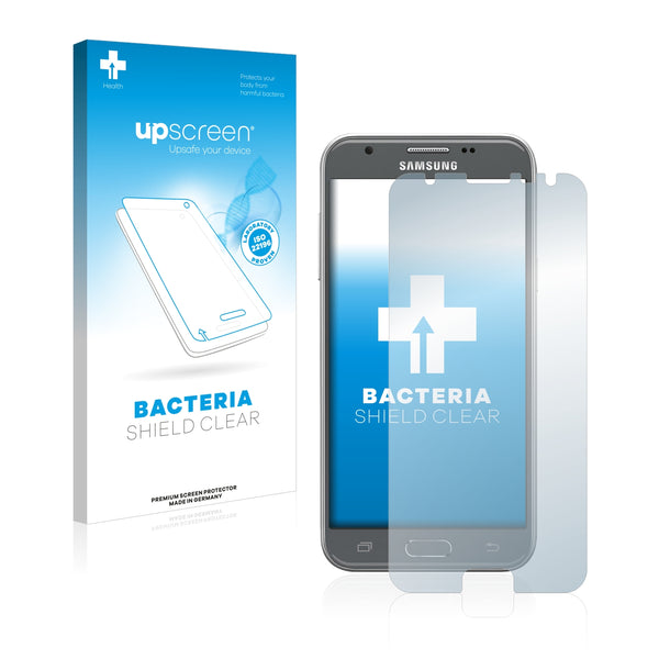 upscreen Bacteria Shield Clear Premium Antibacterial Screen Protector for Samsung Galaxy J3 Emerge