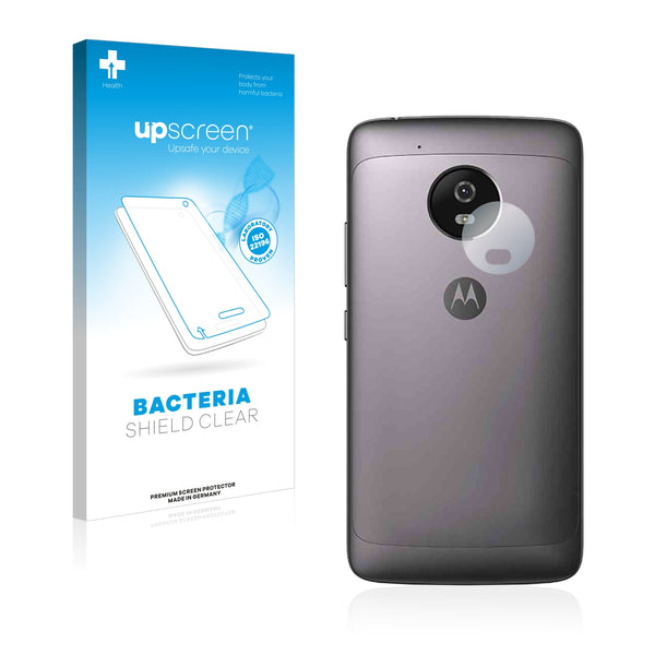 upscreen Bacteria Shield Clear Premium Antibacterial Screen Protector for Lenovo Moto G5 (Camera)