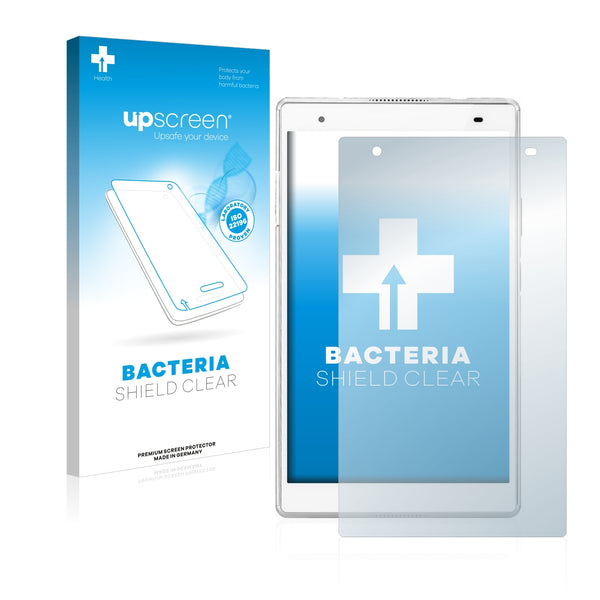 upscreen Bacteria Shield Clear Premium Antibacterial Screen Protector for Lenovo Tab 4 8 Plus