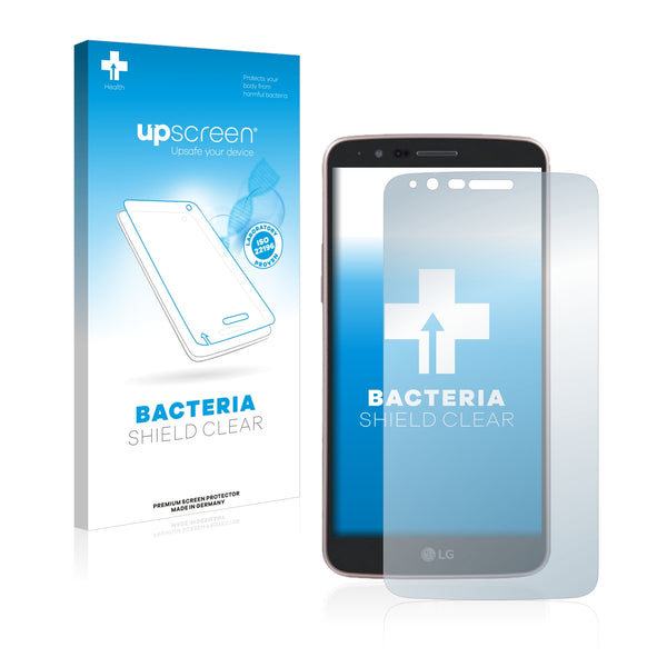 upscreen Bacteria Shield Clear Premium Antibacterial Screen Protector for LG Stylo 3