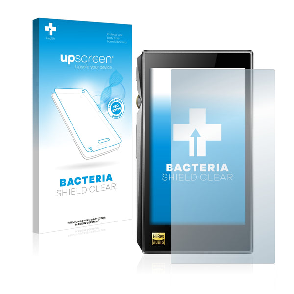 upscreen Bacteria Shield Clear Premium Antibacterial Screen Protector for FiiO X5 III