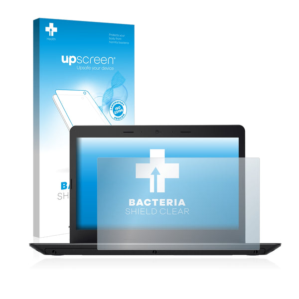upscreen Bacteria Shield Clear Premium Antibacterial Screen Protector for Lenovo ThinkPad E470