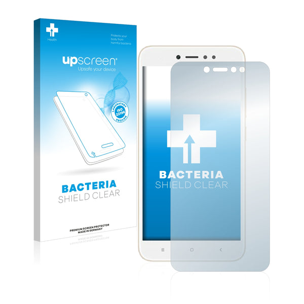 upscreen Bacteria Shield Clear Premium Antibacterial Screen Protector for Xiaomi Redmi Y1