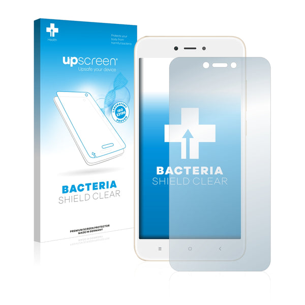 upscreen Bacteria Shield Clear Premium Antibacterial Screen Protector for Xiaomi Redmi Y1 Lite
