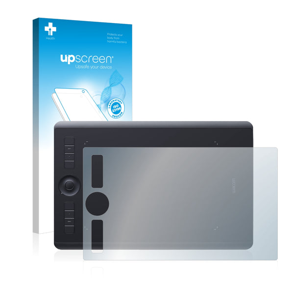 upscreen Bacteria Shield Clear Premium Antibacterial Screen Protector for Wacom Intuos Pro M (2017)