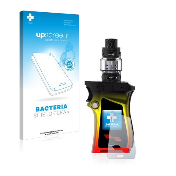 upscreen Bacteria Shield Clear Premium Antibacterial Screen Protector for Smok Mag (Right-Handed)