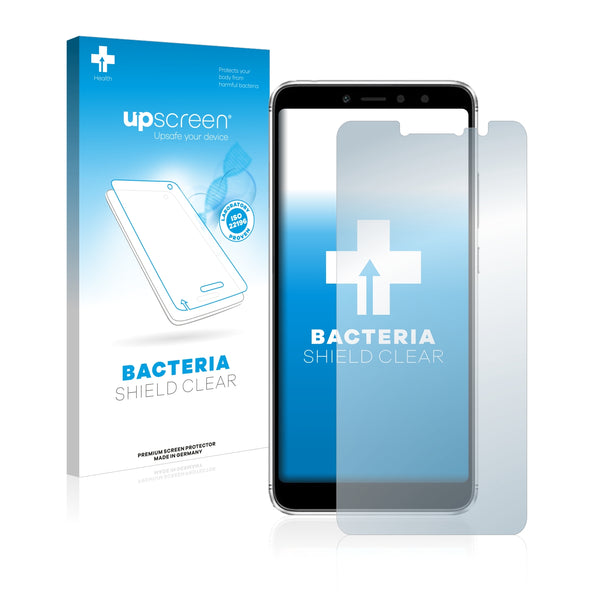 upscreen Bacteria Shield Clear Premium Antibacterial Screen Protector for Xiaomi Redmi S2