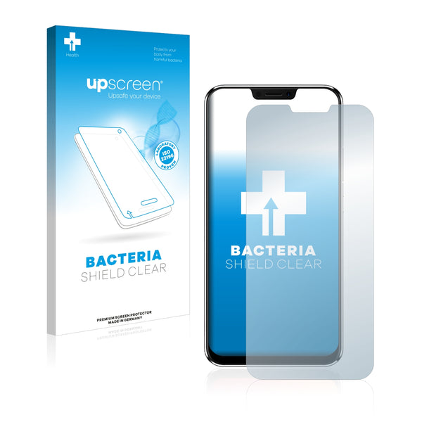 upscreen Bacteria Shield Clear Premium Antibacterial Screen Protector for Lenovo Z5