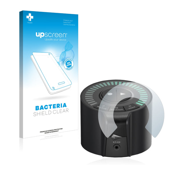 upscreen Bacteria Shield Clear Premium Antibacterial Screen Protector for iZotope Spire Studio