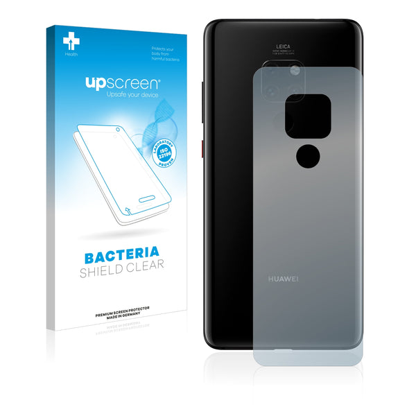 upscreen Bacteria Shield Clear Premium Antibacterial Screen Protector for Huawei Mate 20 (Back)