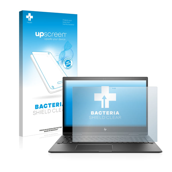 upscreen Bacteria Shield Clear Premium Antibacterial Screen Protector for HP Envy x360 15-cn0400ng