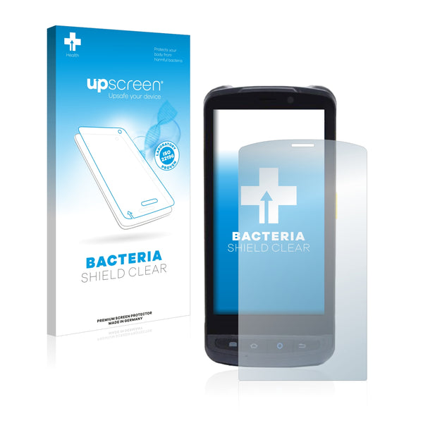 upscreen Bacteria Shield Clear Premium Antibacterial Screen Protector for Newland MT90 Orca