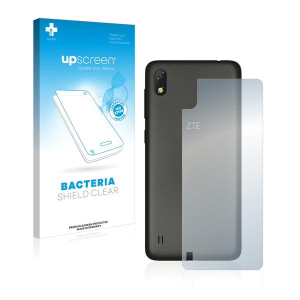 upscreen Bacteria Shield Clear Premium Antibacterial Screen Protector for ZTE Blade A530 (Back)