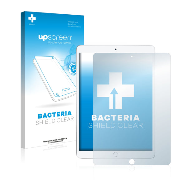 upscreen Bacteria Shield Clear Premium Antibacterial Screen Protector for Apple iPad Air 2019
