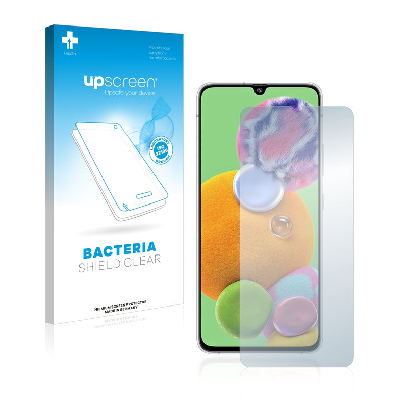 upscreen Bacteria Shield Clear Premium Antibacterial Screen Protector for Samsung Galaxy A90 5G