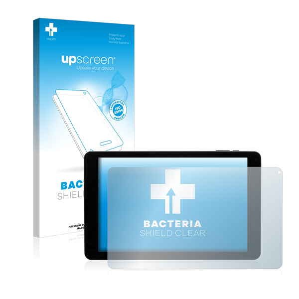 upscreen Bacteria Shield Clear Premium Antibacterial Screen Protector for Captiva Pad 10 3G Plus