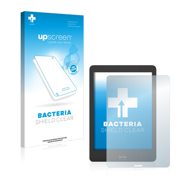 upscreen Bacteria Shield Clear Premium Antibacterial Screen Protector for Onyx Boox Nova Pro